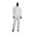 Tuta da Lavoro Monouso DPI Cat. III - Tuta Protettiva in Polipropilene e Polietilene, Non Sterile, Certificata CE, Taglia Unica per Protezione Personale