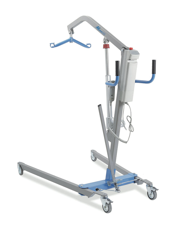 Sollevamalati con leva 200 Kg elettrico, vista laterale