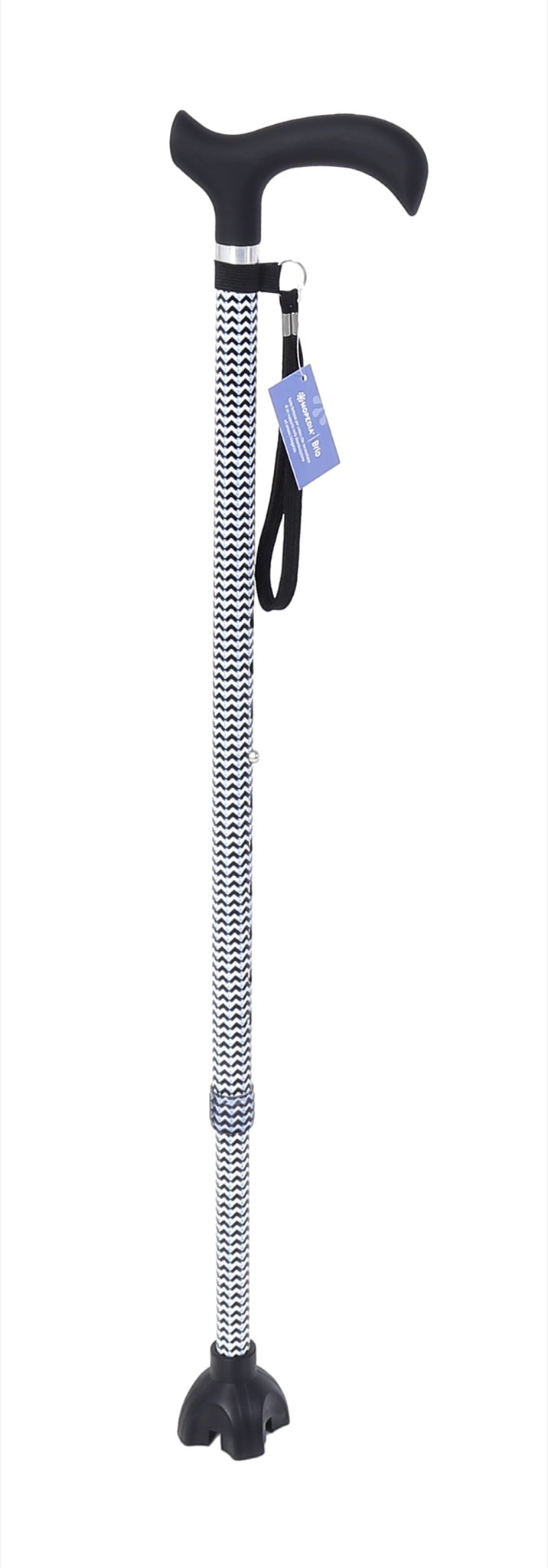 Bastone Manico Derby Zig Zag - GEF Medica