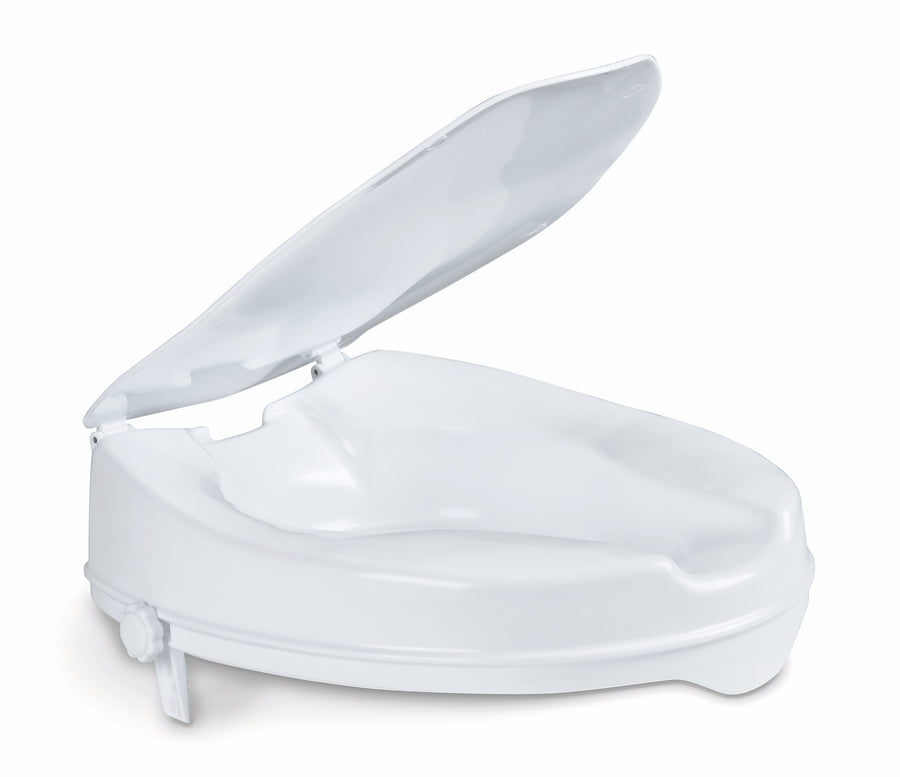 Rialzo WC 14 cm con fermi e coperchio