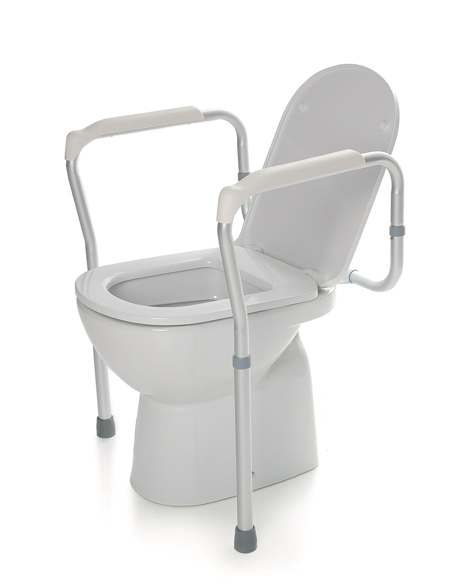 Struttura stabilizzante in alluminio regolabile per WC