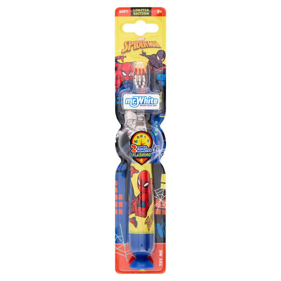 Oral Care Kids Spazzolino Baby Luminoso Spiderman – Cartone 12 pz