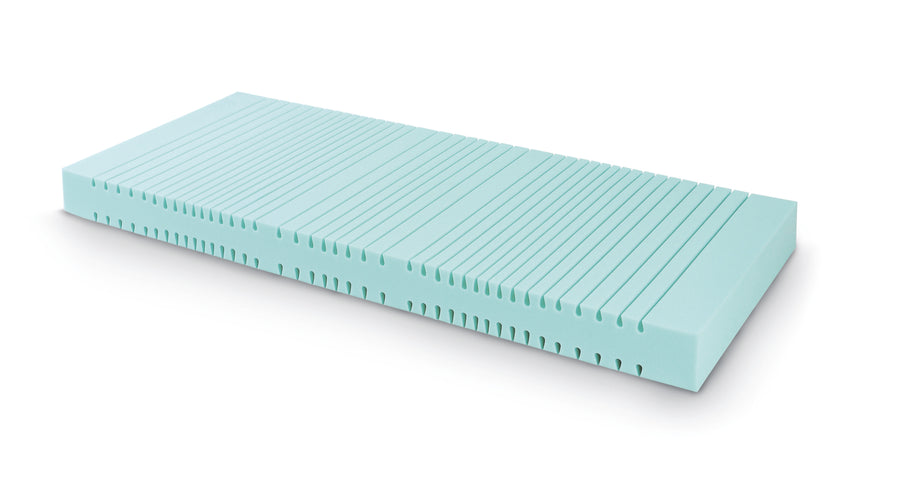 Materasso antidecubito ovoidale 1 sezione H14cm, vista laterale