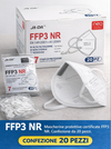 Mascherina FFP3 NR Bianca - Scatola da 20 pezzi