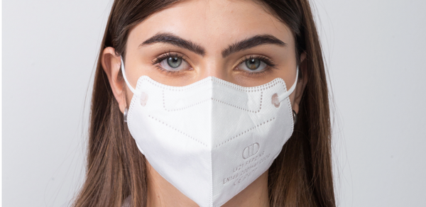 Mascherine FFP2 NR Bianca Made in Italy - DPI Classe III