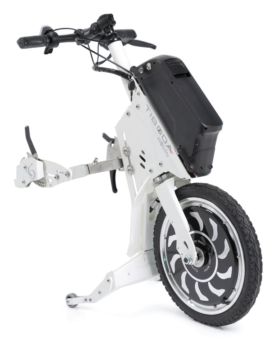 Propulsore anteriore per carrozzine 750W 36V, vista laterale