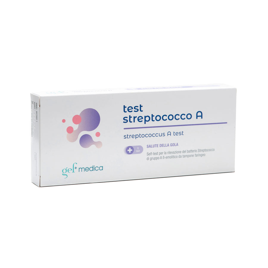 Test Streptococco A Rapido — 2 Test Faringei | GEF Medica