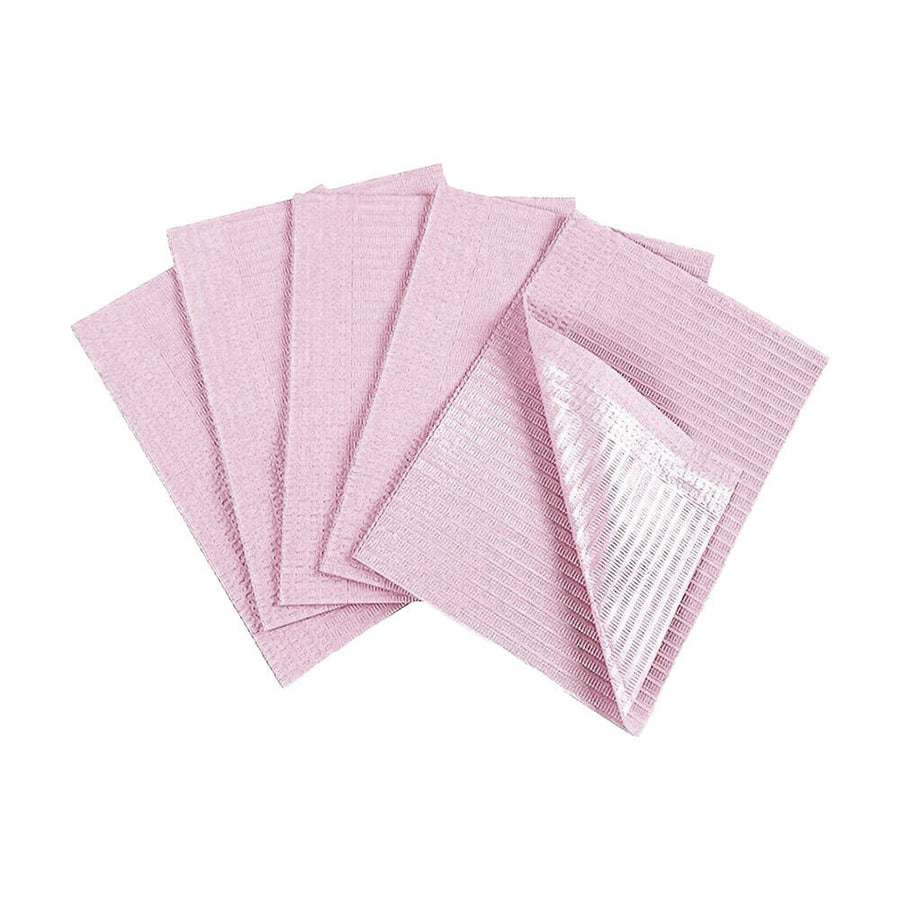 Bavaglio/tovagliolo per dentisti monouso impermeabile 33x45cm - non sterile - cartone 500 pz