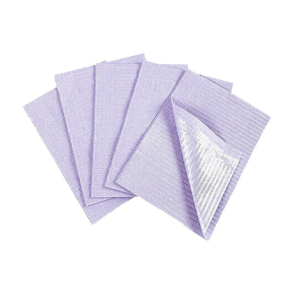 BAVAGLIO/TOVAGLIOLO PER DENTISTI Monouso Impermeabile 33x45cm - NON STERILE - Cartone 500 pz