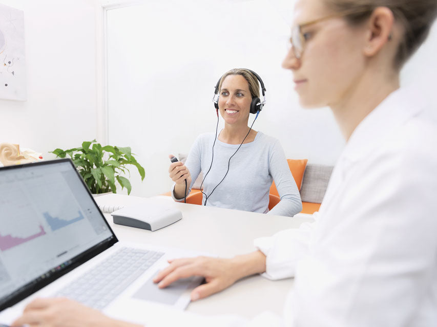Audiometro Diagnostico Piccolo Speech — aerea, ossea e mascheramento - immagine 3