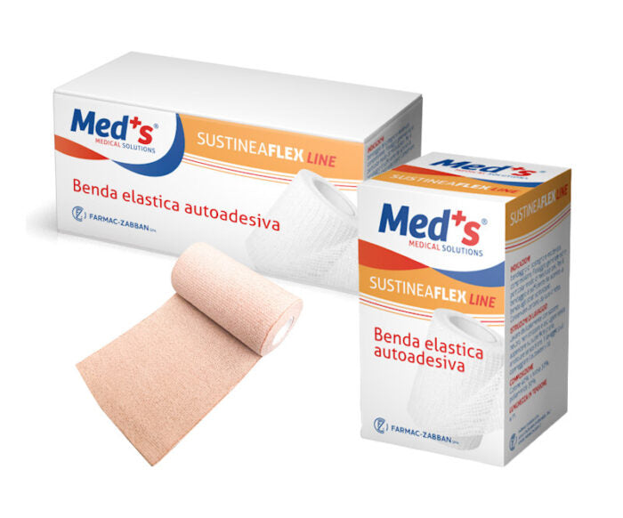Benda Elastica Autoadesiva Senza Lattice 20mt