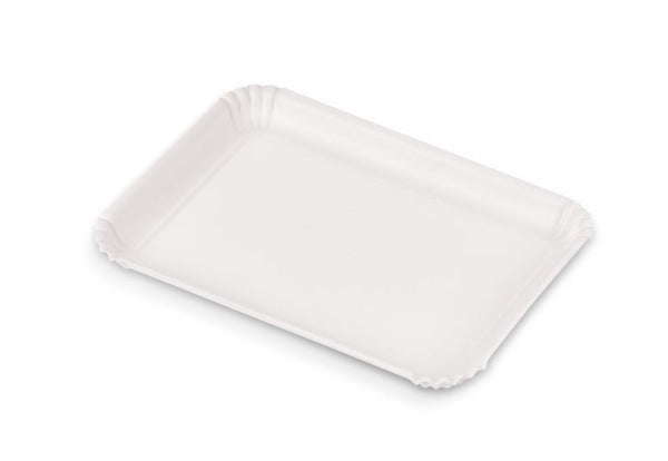 Vassoio compostabile in polpa di cellulosa 24x17 cm