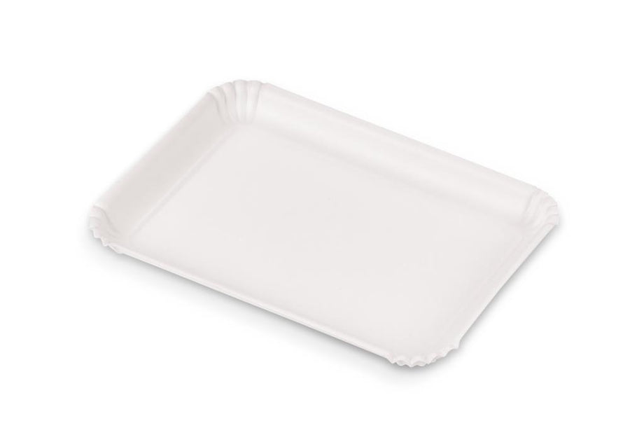 Vassoio compostabile in polpa di cellulosa 24x17 cm