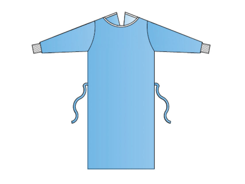 Camice Chirurgico 50 g/m2 130 Cm - Taglia L - Sterile
