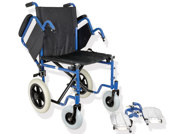 Carrozzina Essex — seduta 46 o 51 cm — telaio in acciaio - immagine 1