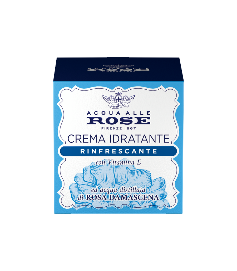 Roberts Crema Acqua alle Rose Idratante 50 ml, confezione di vendita a cartone intero da 6 pezzi.