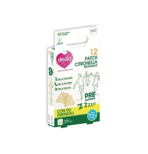Dealo-Pharma Cerotti Antizanzare Pz 12