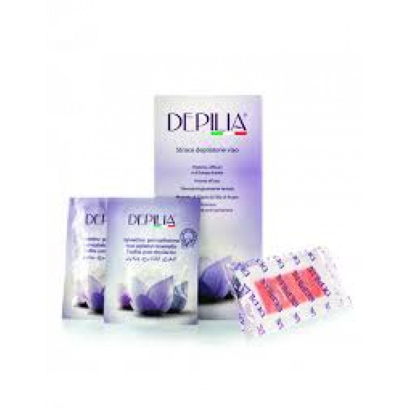 Depilia Strisce Viso Pz 20+Salviette Post