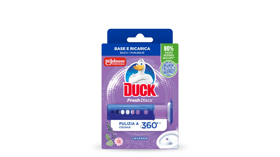 Duck Fresh Discs Lavanda kit base — 6 dischi gel