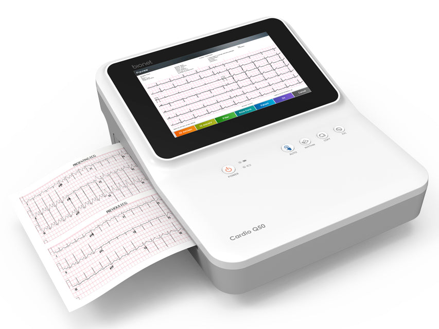 Elettrocardiografo a riposo 12 canali Cardio Q50 - immagine 2