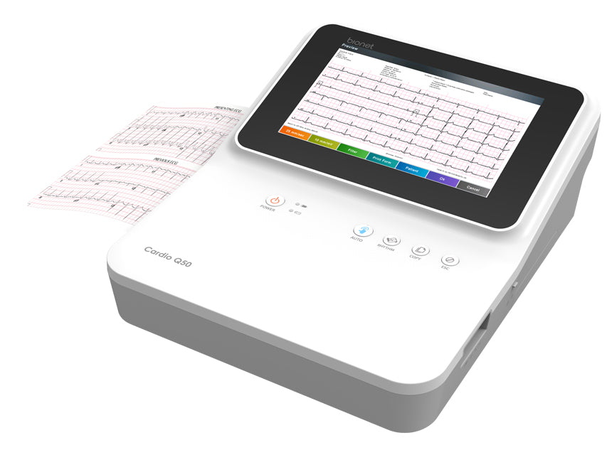 Elettrocardiografo a riposo 12 canali Cardio Q50 - immagine 3