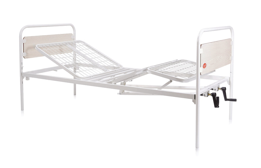 Letto Degenza 2 Manovelle Ibisco Reg | GEF Medica