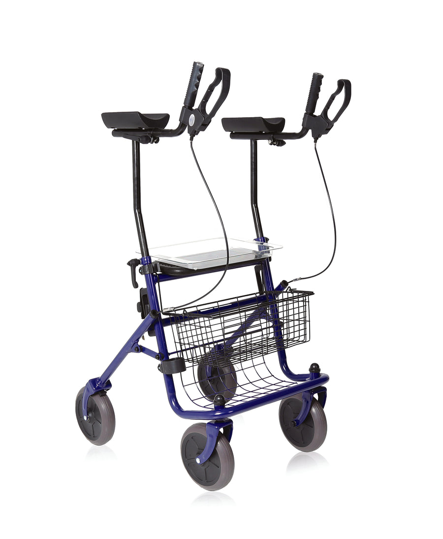 Rollator in Acciaio 4 Ruote Antibrach | GEF Medica
