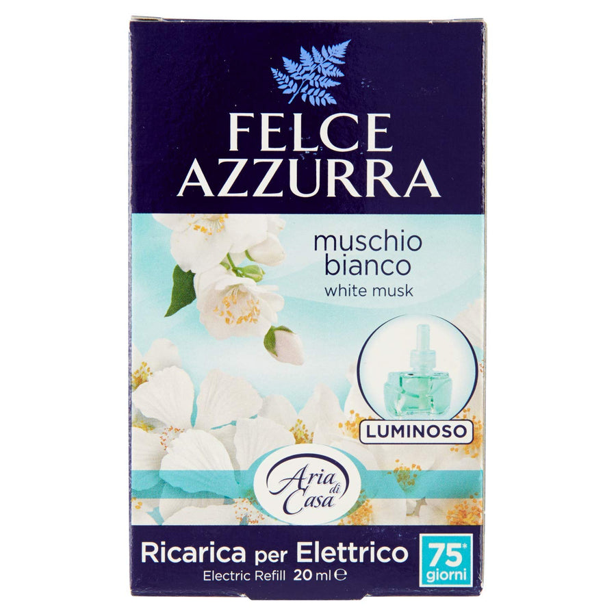Felce Azzurra Aria Elettrico Ricarica 20 ml Muschio Bianco