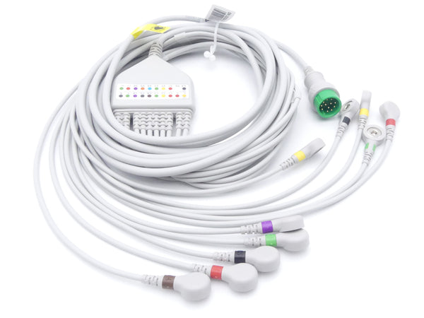 Cavo ECG 10 Derivazioni Per Monitor K12 - Ricambio Per 35308, 35332