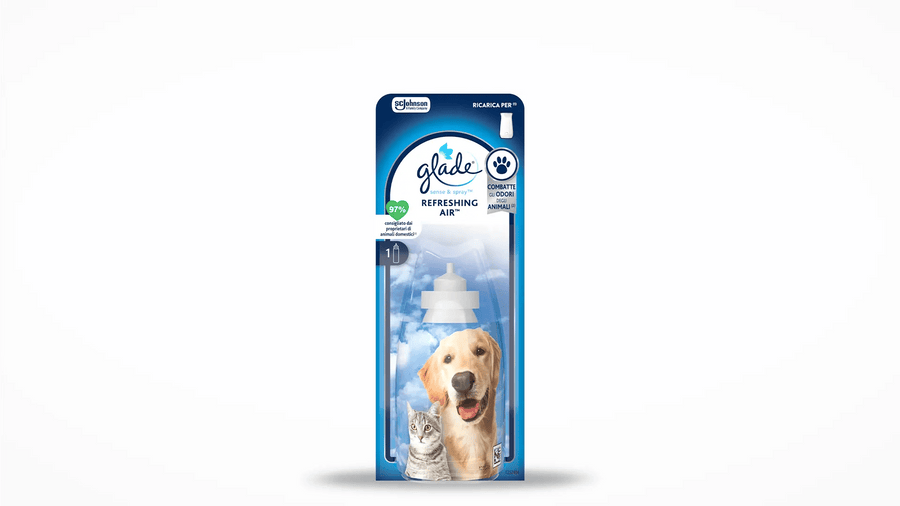 Glade Sense & Spray Ricarica Refreshing Air Pet 18 ml