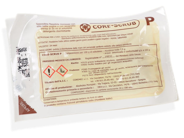 Kit Spazzola Pvp-iodine - Pack Italiano - Conf. 30 pz. - immagine 1