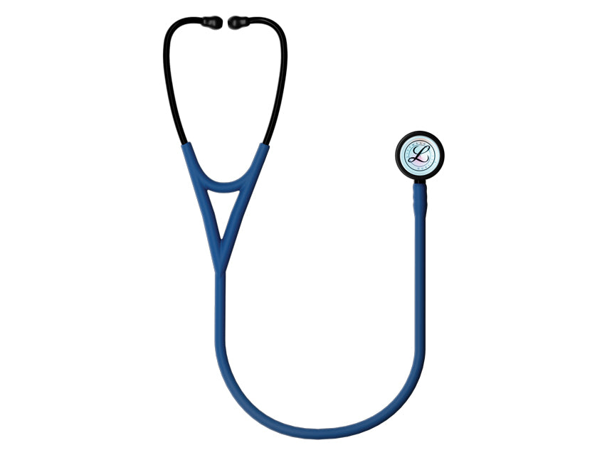 Littmann Cardiology IV — 6242C blu navy, testina arcobaleno - immagine 1