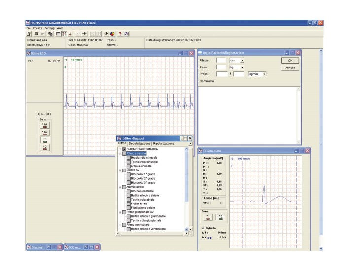 Software Pc per Ltd405S W Ltd455S W 445S Dimed, vista prodotto