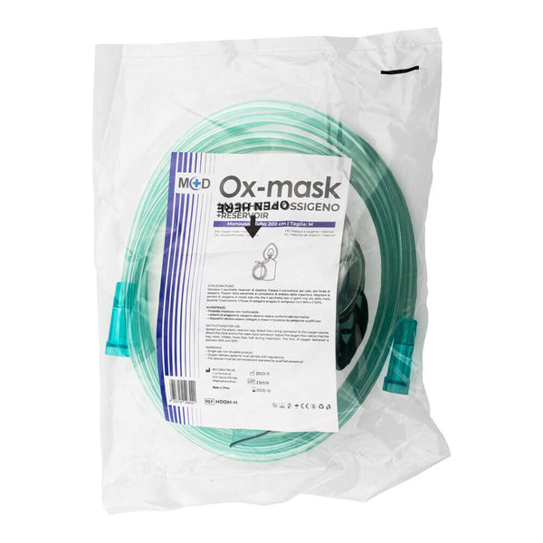 M+D OX MASK maschera per ossigenoterapia con reservoir - non sterile