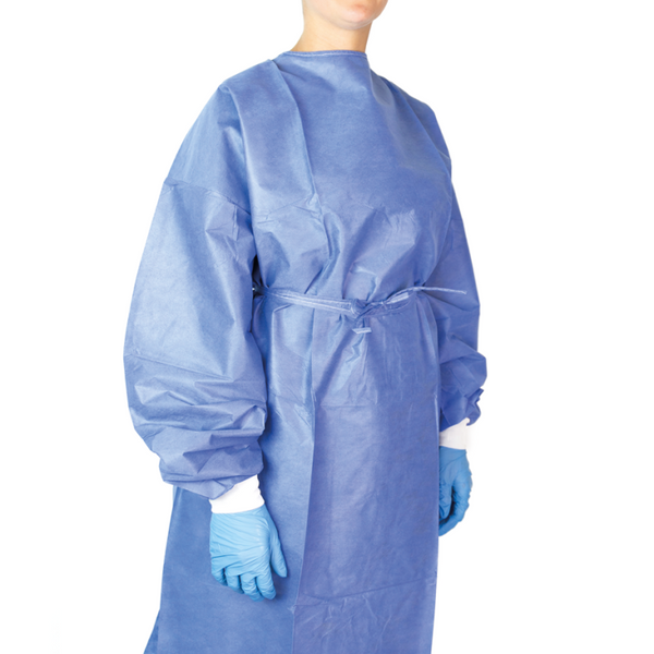 Gardening Camice Chirurgico Monouso STERILE SMS con Polsini Cotone - Cartone 25 pz