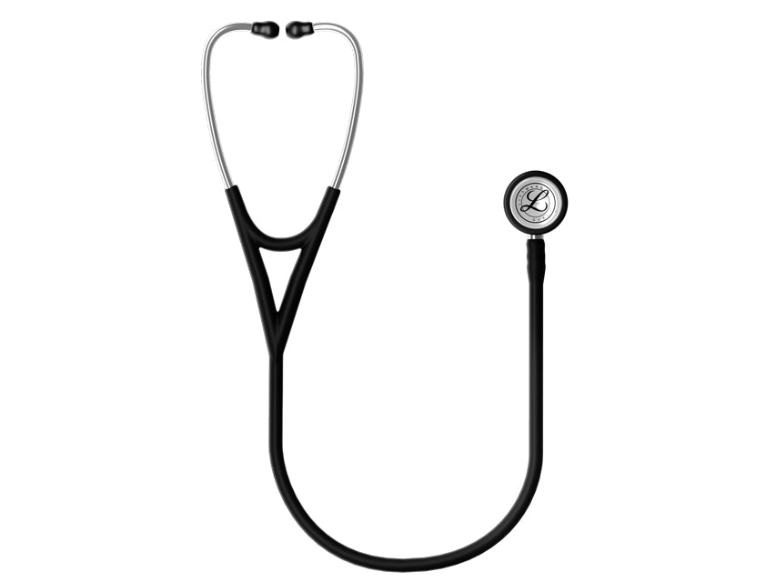 Stetoscopio 3M Littmann Cardiology IV 6177C, tubo nero, finitura specchio - immagine 3