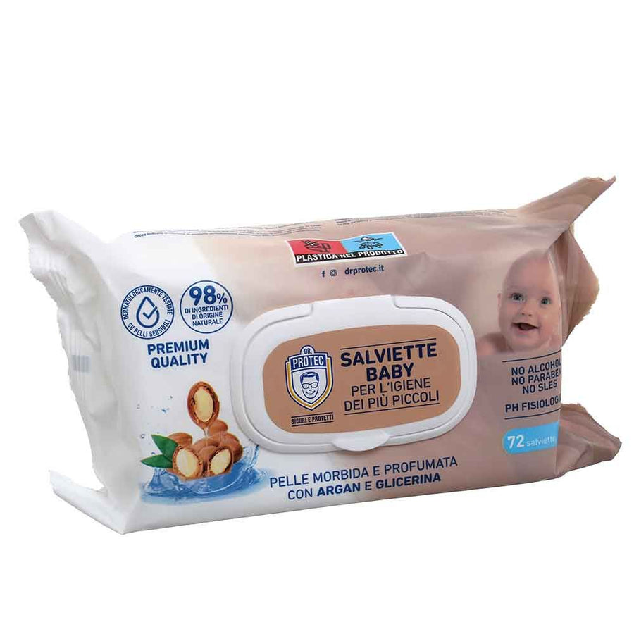 L'Unico Salviett Baby Pz 72 Argan