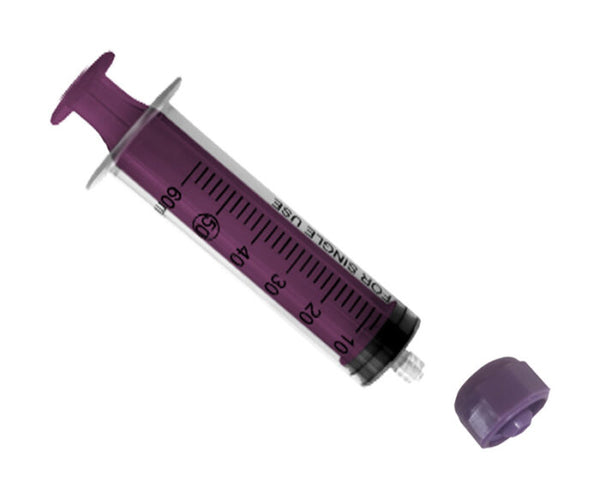 Siringhe enterali Enfit - 60cc. luer lock c. tappo