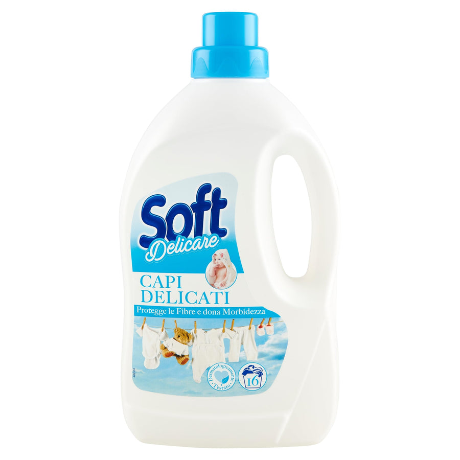 Soft Bucato 16 Lavaggi Capi Delicati – Cartone 15 pz