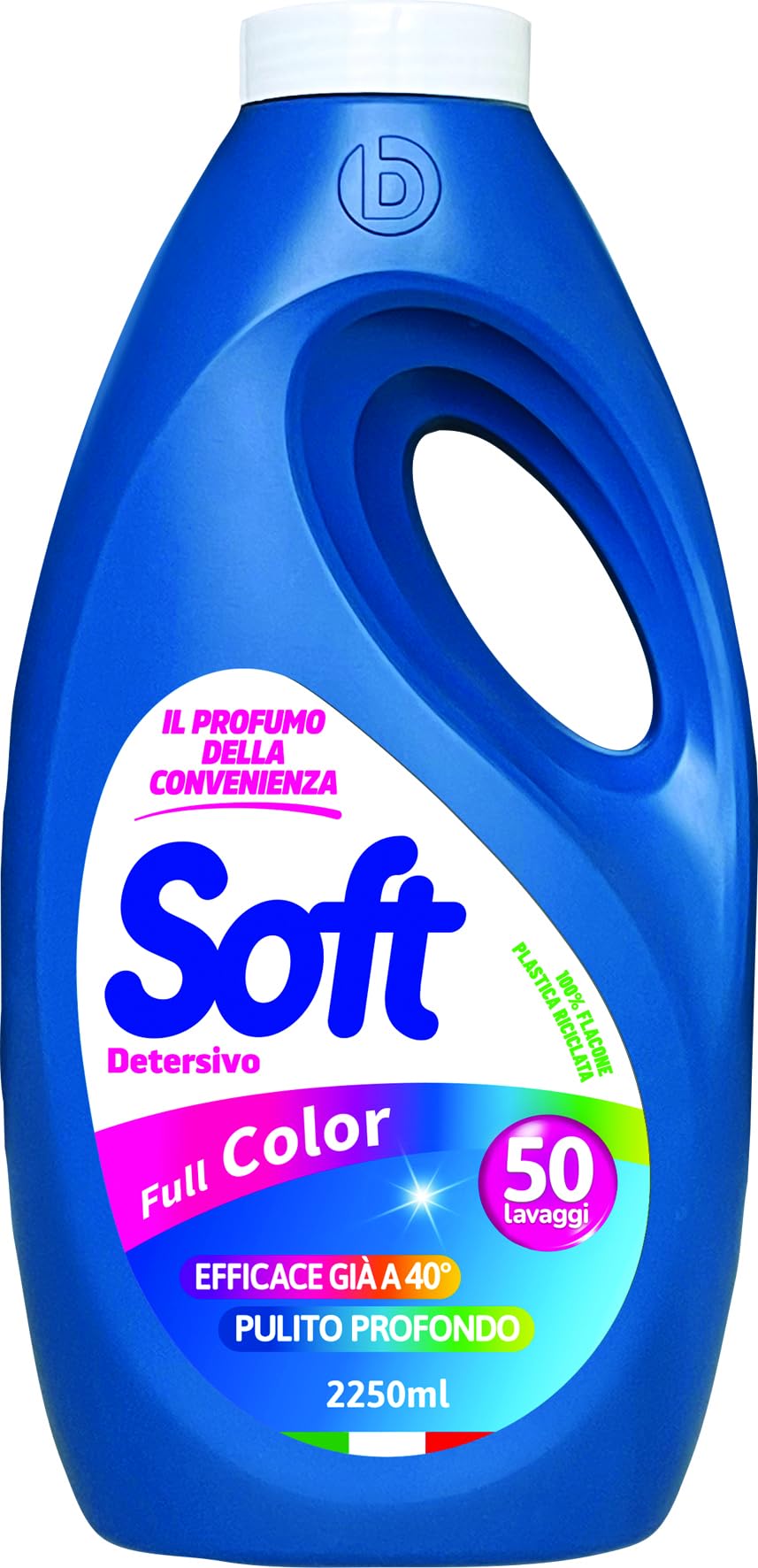Soft Detersivo Lavatrice Color Più 50 Lavaggi – Cartone 5 pz