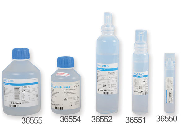 Soluzione Salina Sterile B-braun Ecotainer - 250 Ml - Conf. 12 pz. - immagine 1