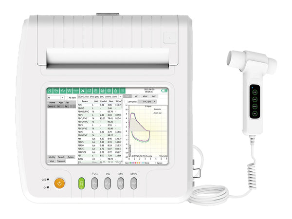 Spirometro SP-100B touch screen con stampante