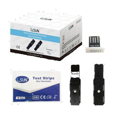 Strisce e controlli per Lipid Panel Meter LPM-101