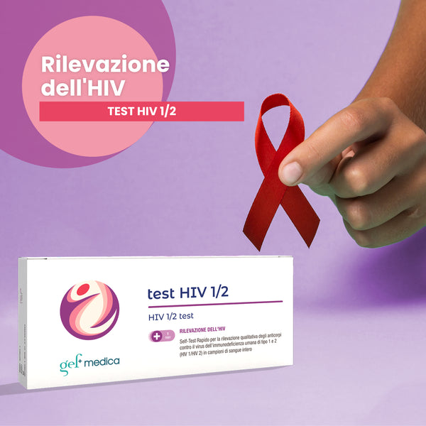 Test HIV 1/2 da casa - risultato rapido | Gef Medica