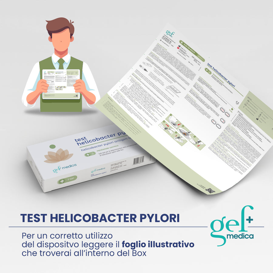 Test Helicobacter Pylori — Autotest IgG sangue capillare | GEF Medica