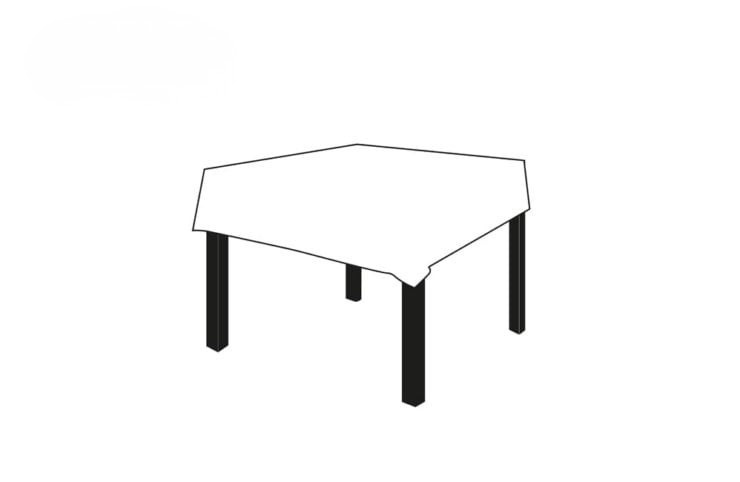 Tovaglia TNT Tessuto non Tessuto - Cartone 100 pz - 120x120 / 140x140 cm