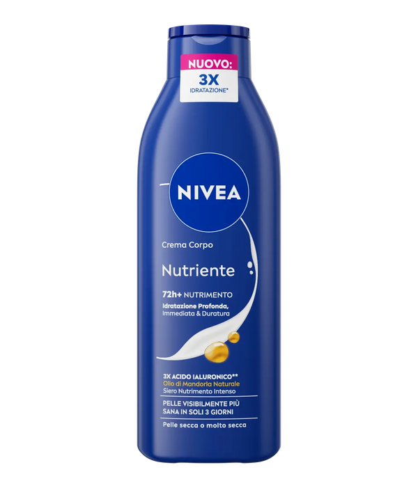 Nivea Body 250ml Nutriente (new), confezione del prodotto