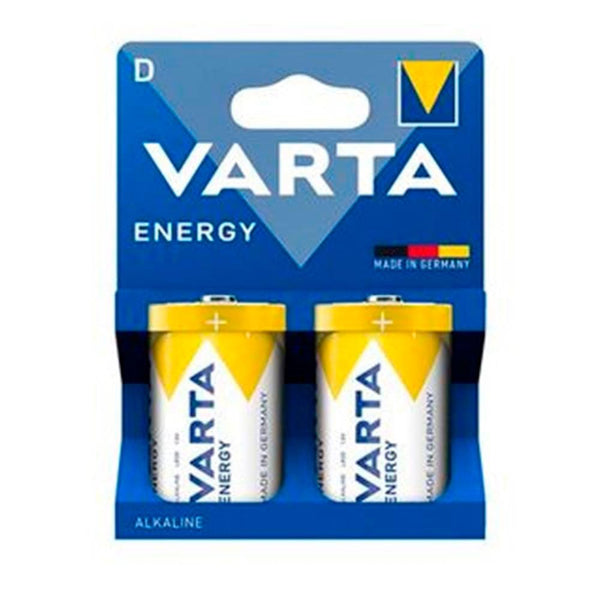 Varta Pile Alkaline 2 pz – Mezza Torcia C e Torcia D – Torcia D