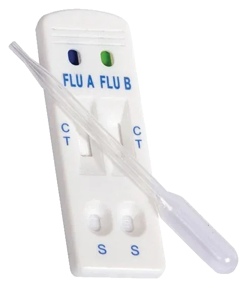 Test influenza A/B · conf. 30