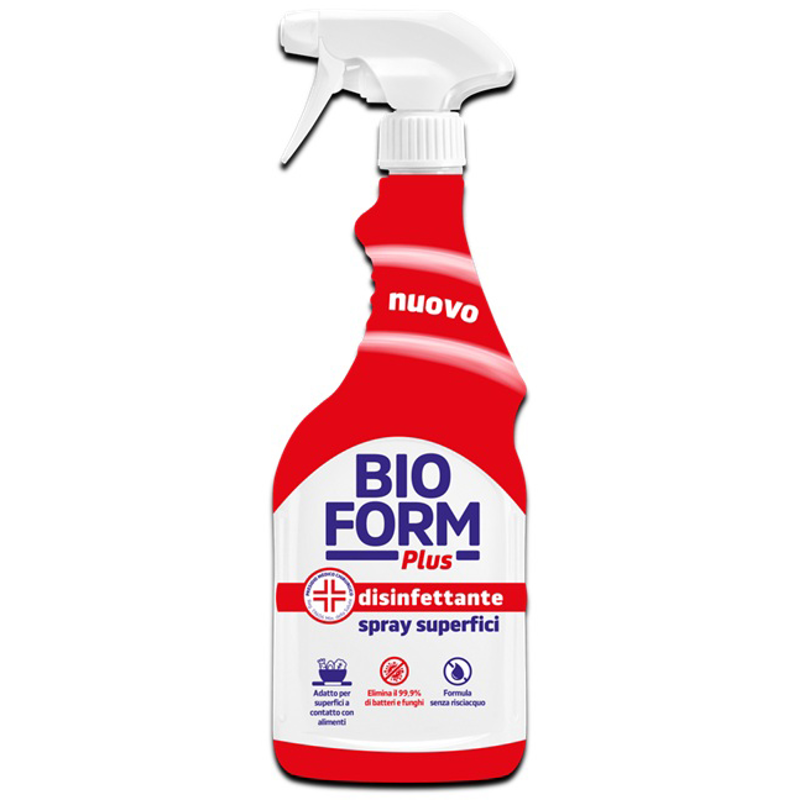 N28 001381 — Bio-Form Plus Spray 650Ml Disinfettante, confezione singola; vendita in cartone da 9 pezzi